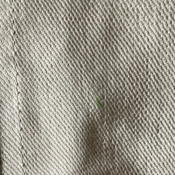 Vince Leather and Linen Asymmetrical Moto Vest-Medium - Picture 9 of 9